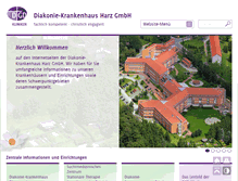 Tablet Screenshot of diako-harz.de